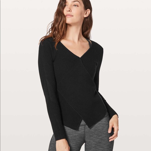 Lululemon Wrap It Back Sweater - Picture 3 of 10